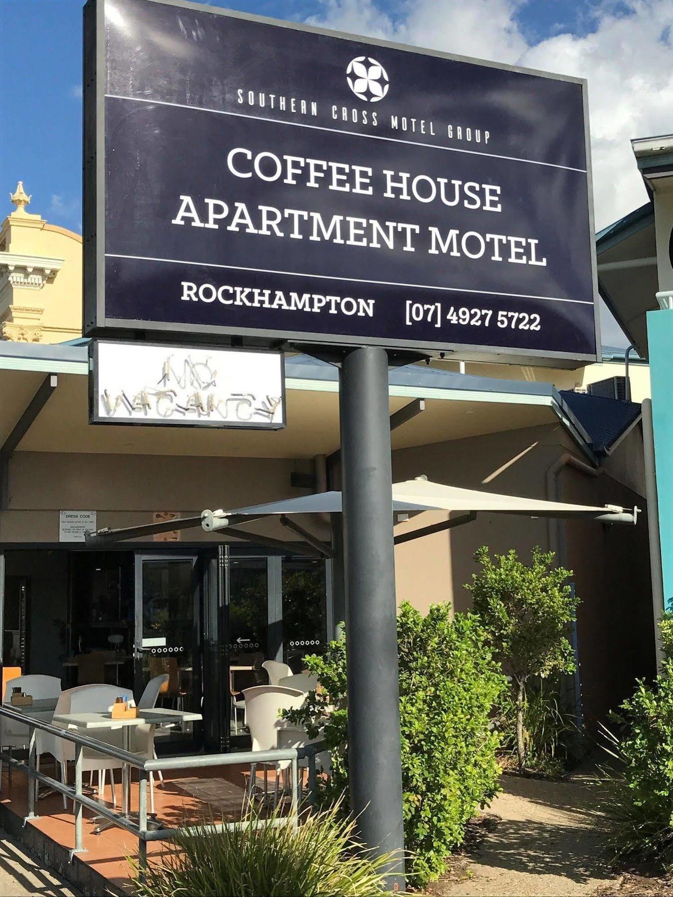 Coffee House Apartment Motel Rockhampton Ngoại thất bức ảnh